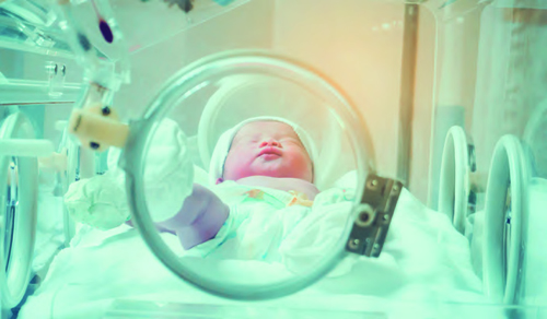 Inkubator für Frühgeborene