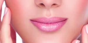 Lippen ohne Lippenherpes