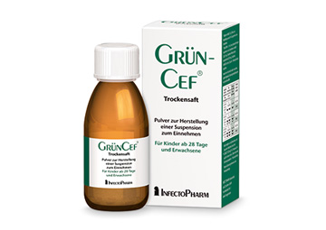 Produktbild GrünCef® 500 mg/5 ml Trockensaft