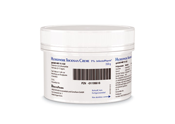 Produktbild Hydrophobe Triclosan Creme 1% / 2 % InfectoPharm®