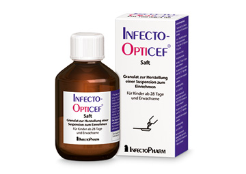 Produktbild InfectoOptiCef® Saft 100 mg/5 ml