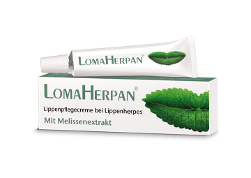 Produktbild LomaHerpan® Lippenpflegecreme mit Melissenextrakt