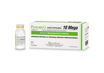 Produktbild Penicillin G InfectoPharm 1/5/10 Mega