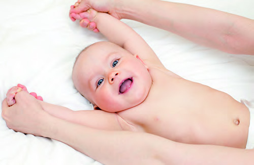Säuglingskoliken Glücklich ohne Blähungen und Koliken